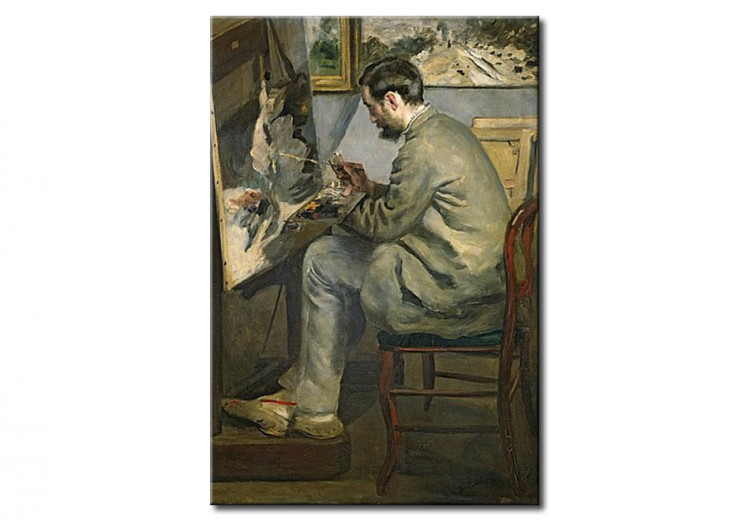 Reprodukcja obrazu Frederic Bazille at his Easel 54506