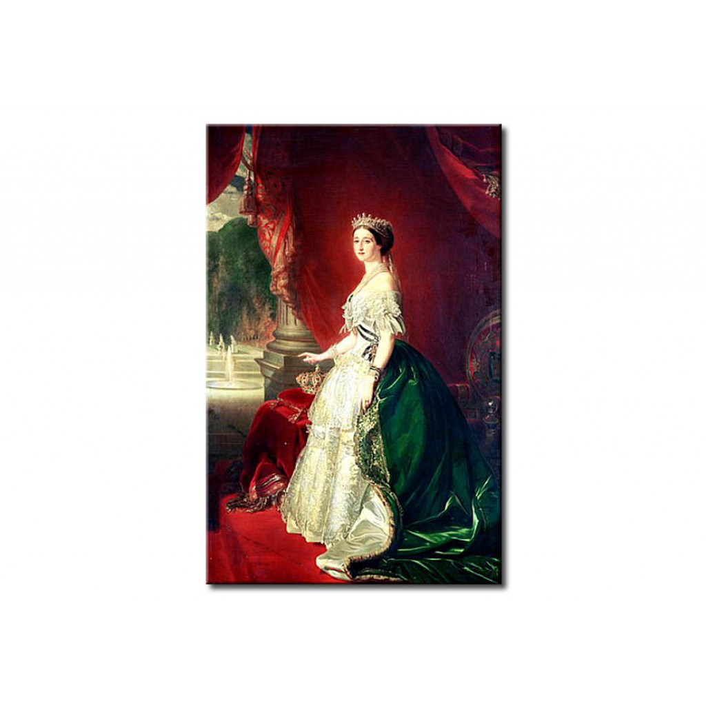 Reprodução Do Quadro Famoso Empress Eugenie Of France