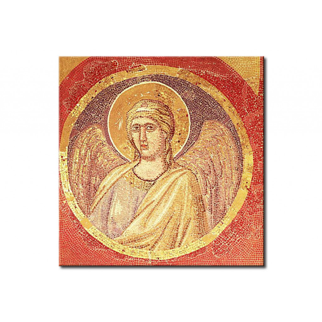 Reprodução De Arte Detail Of An Angel From The Navicella, The Ship Of The Church