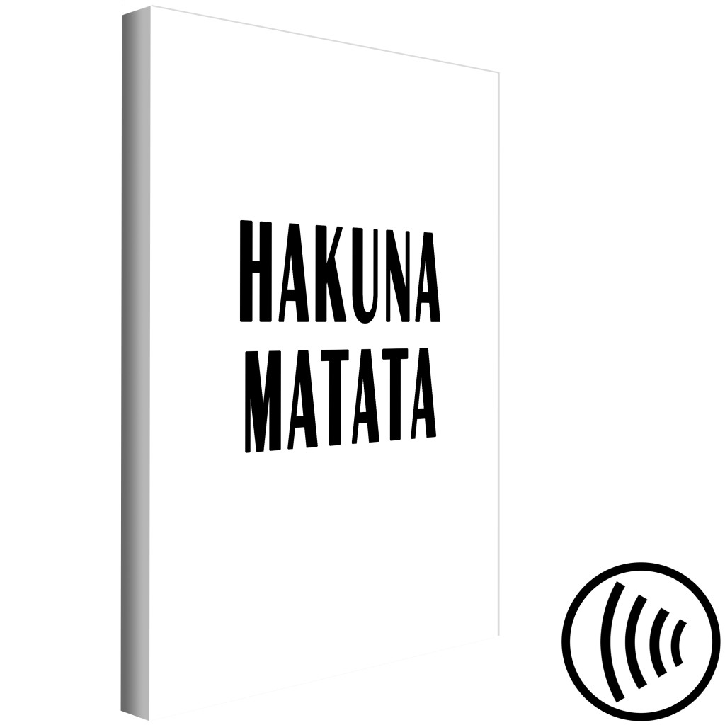 Målning Citat: Hakuna Matata - Det Ikoniska Citatet