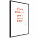 Wall Poster If You Never Try You'll Never Know [Deco Poster - Copper] 126616 additionalThumb 20