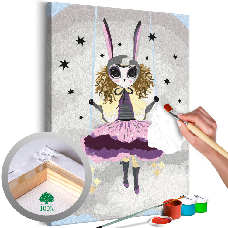 Numéro d'art pour enfants Lady Bunny 135116