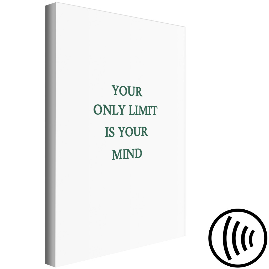 Obraz Twoim Jedynym Ograniczeniem Jest Twój Umysł - Cytat Po Angielsku
