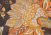 Carta da parati moderna Fioriture su sfondo scuro - motivo floreale con ornamenti 143016 additionalThumb 3