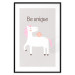 Wall Poster Be Unique - Cheerful Unicorn and a Motivating Slogan for Kids 146616 additionalThumb 26