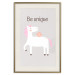 Wall Poster Be Unique - Cheerful Unicorn and a Motivating Slogan for Kids 146616 additionalThumb 27