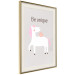 Wall Poster Be Unique - Cheerful Unicorn and a Motivating Slogan for Kids 146616 additionalThumb 9