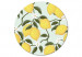 Tableau rond Lemon Sorrento - Sunny Summer Shrub With Fresh Fruit  148616