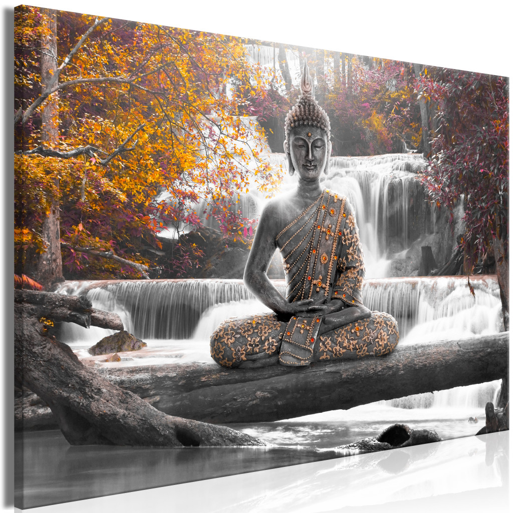 Schilderij Autumn Buddha [Large Format]