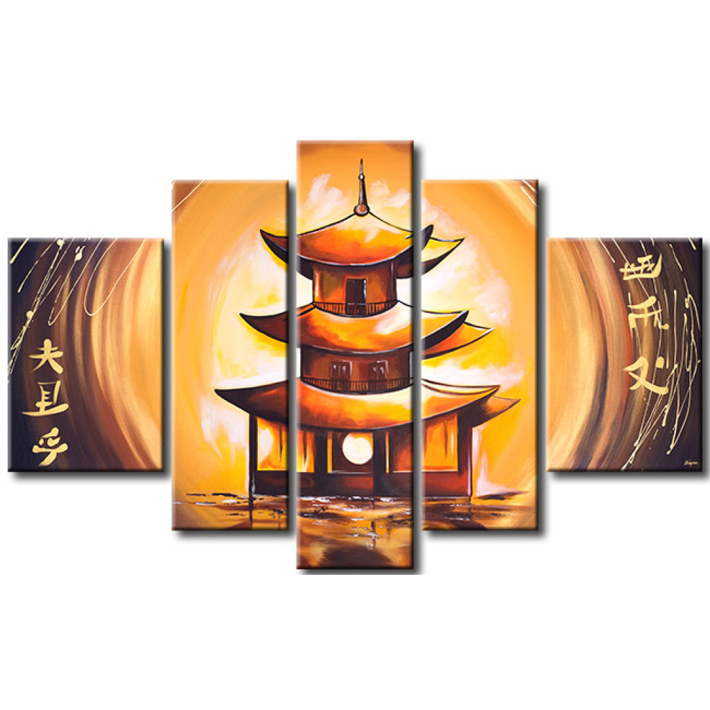 Målning Pagoda