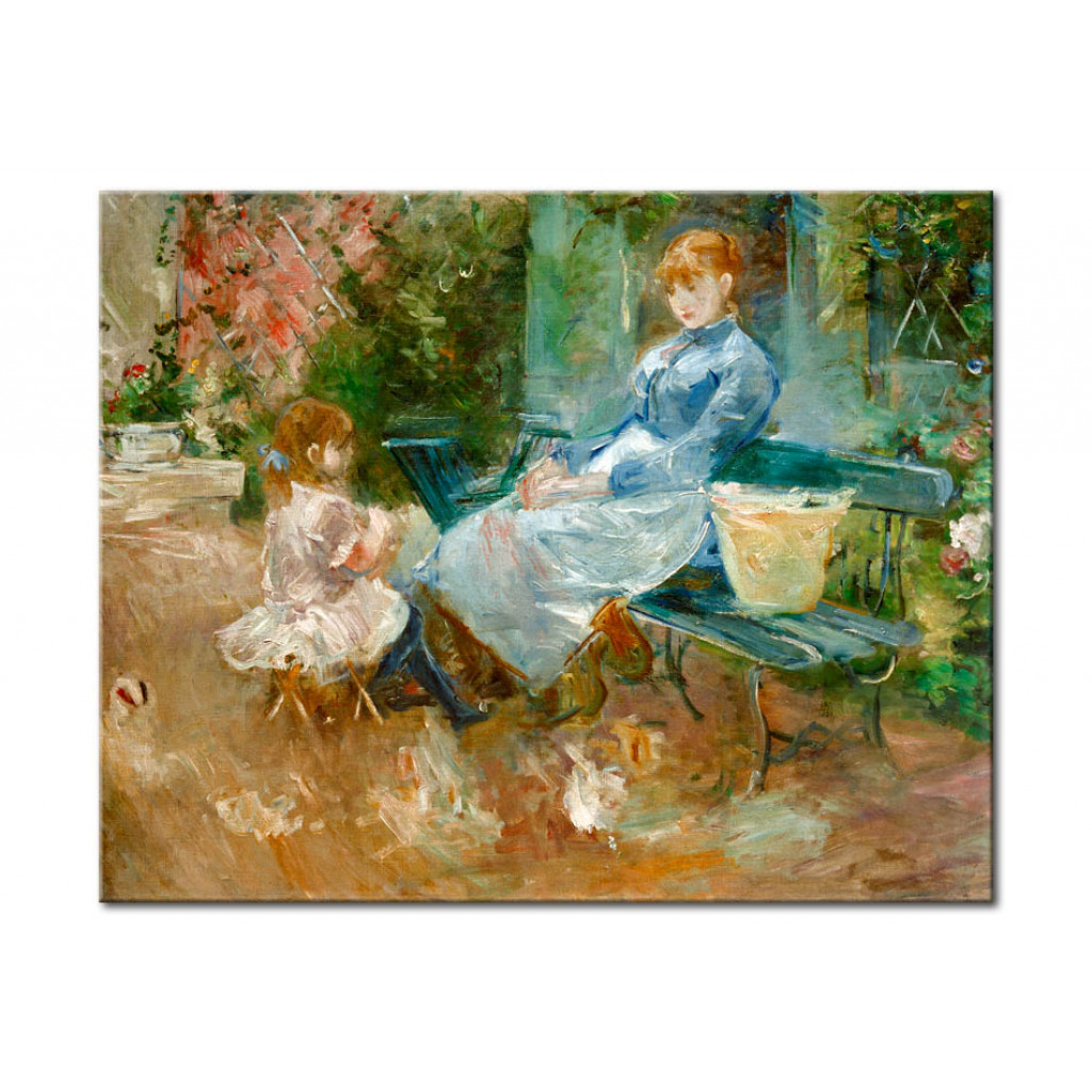 Schilderij  Berthe Morisot: La Fable