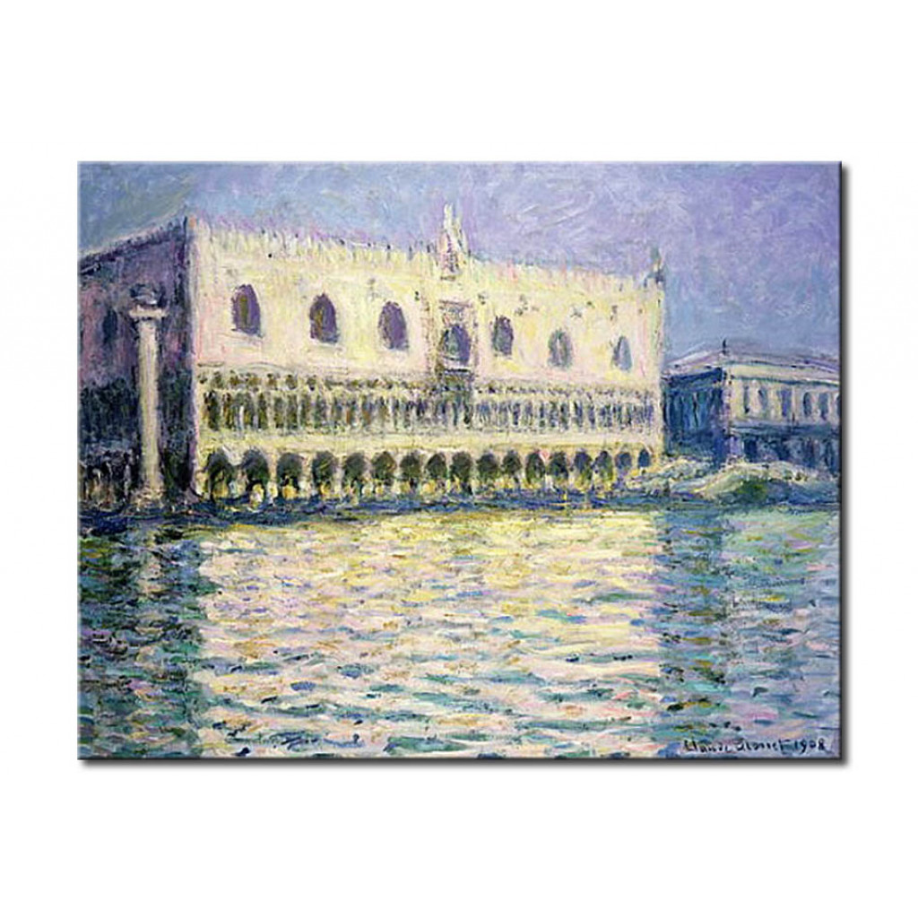 Schilderij  Claude Monet: The Ducal Palace, Venice