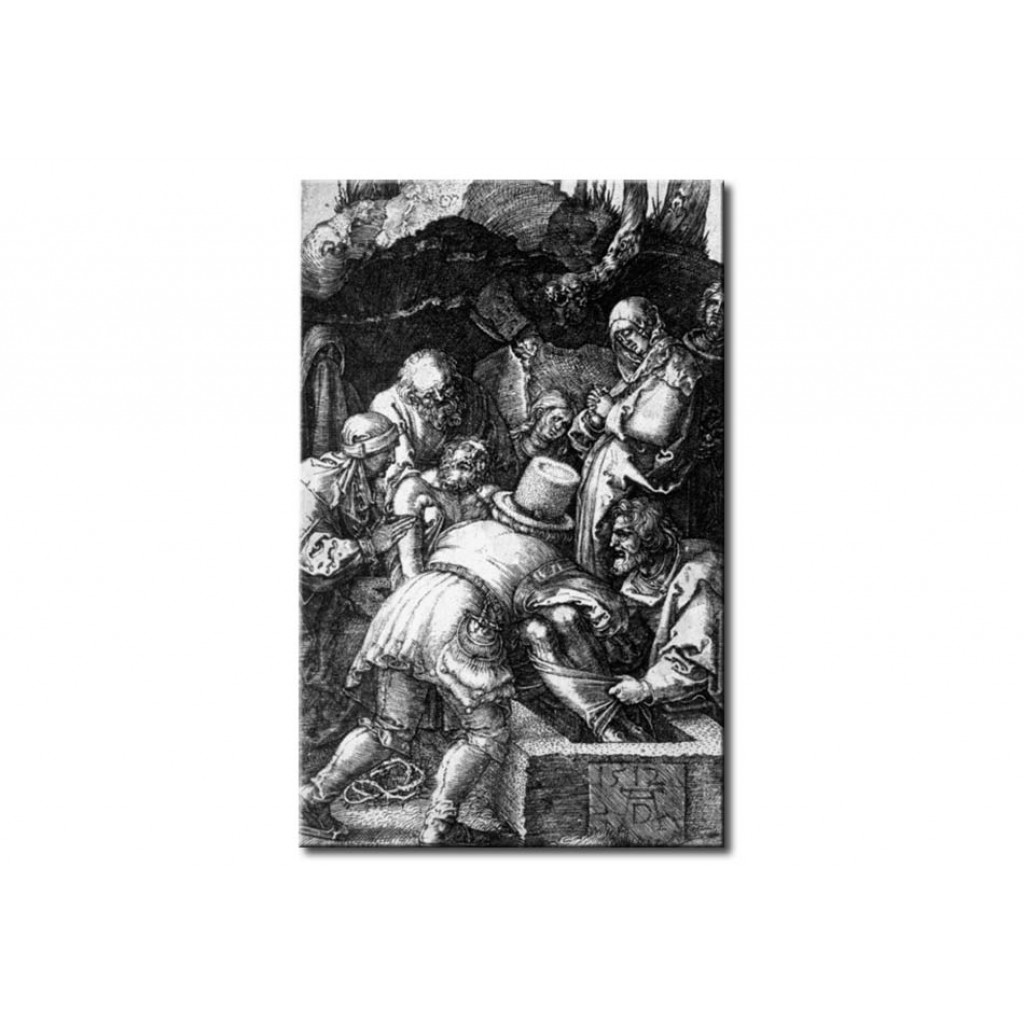 Schilderij  Albrecht Dürer: Entombment Of Christ