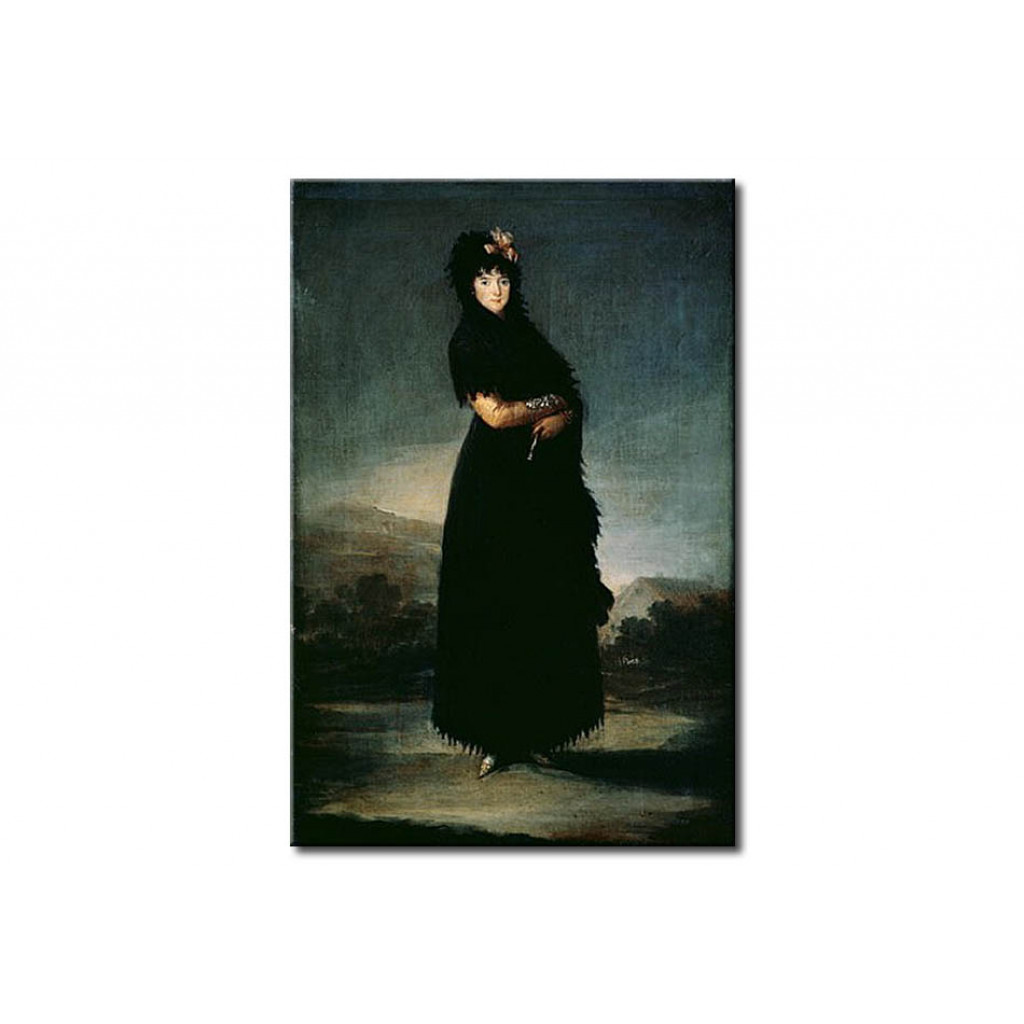 Schilderij  Francisco Goya: Mariana Waldstein