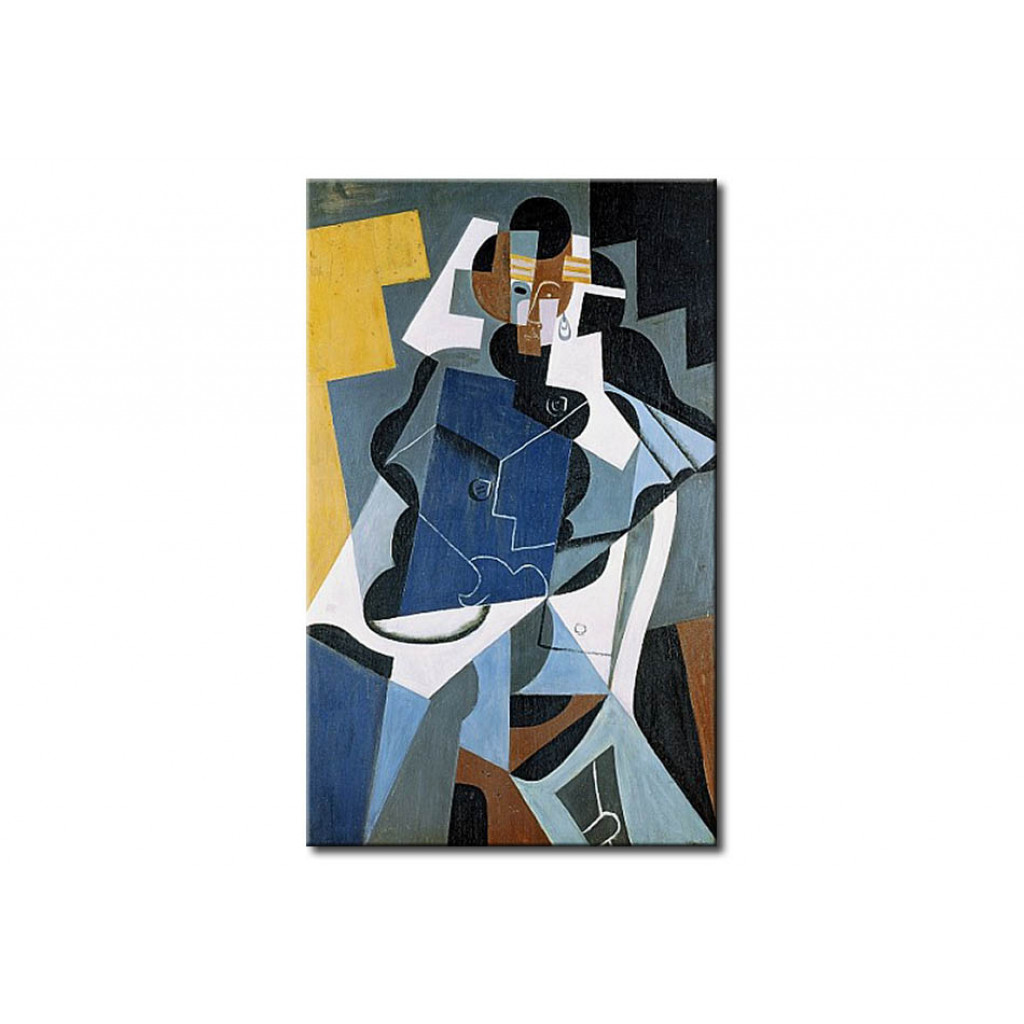 Schilderij  Juan Gris: Figure Of A Woman