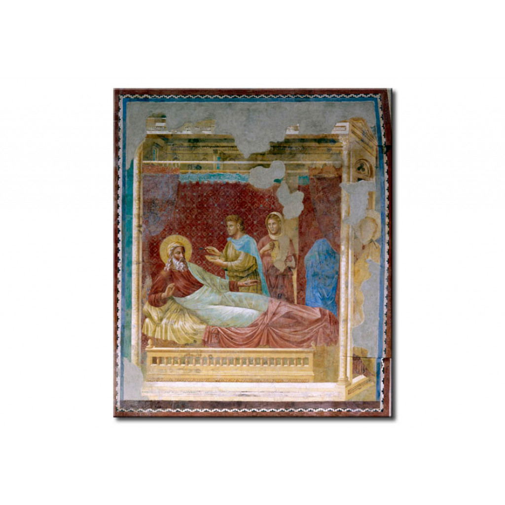 Schilderij  Giotto Di Bondone: Esau Appearing To Isaac