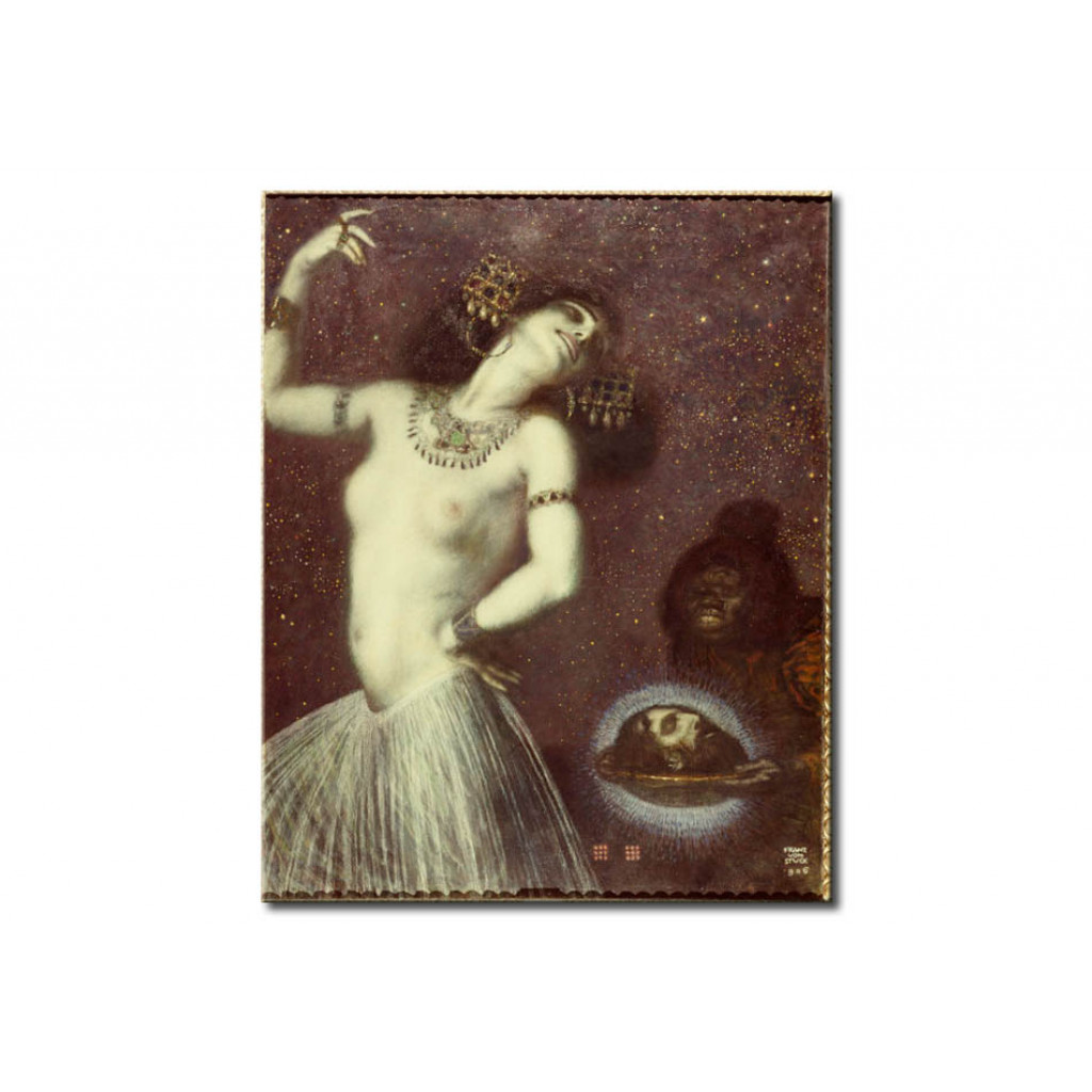 Schilderij  Franz Von Stuck: Salome