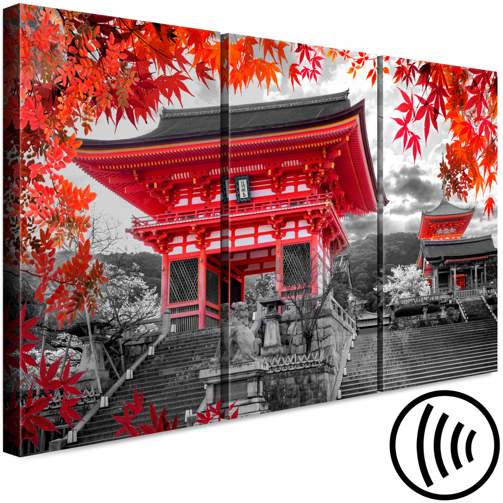 Schilderij  Magische Plaatsen: Kyoto, Japan (3 Parts)