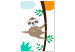 Obraz Wesoły leniwiec (1-częściowy) pionowy 123726