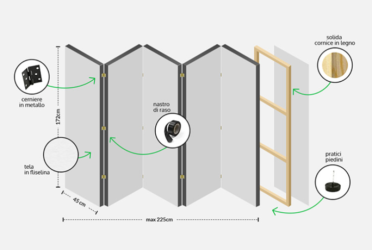 Paravento design Metal Gates II [Room Dividers] 133626 additionalImage 5