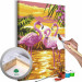 Malen nach Zahlen-Bild für Erwachsene Flamingo Family 135326