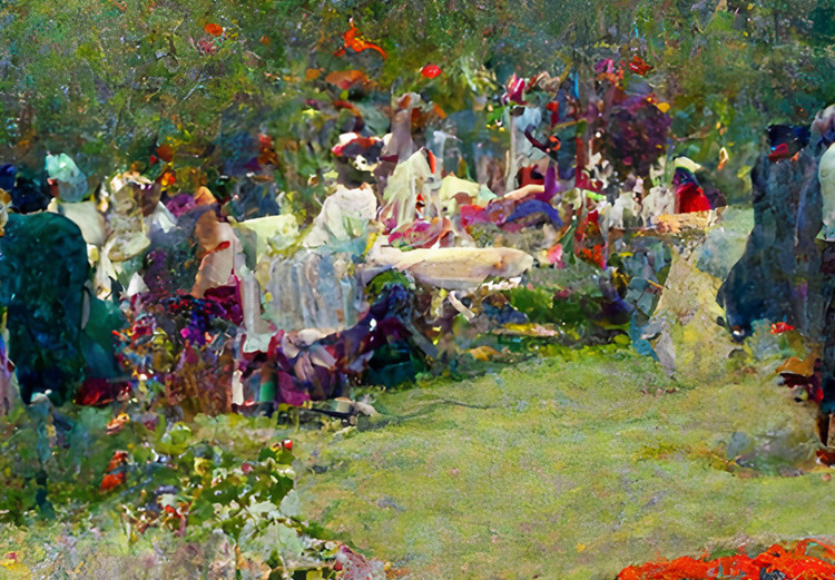 Poster Garden Party - Ai-Generated Landscape in Monet’s Style 151126 additionalImage 4