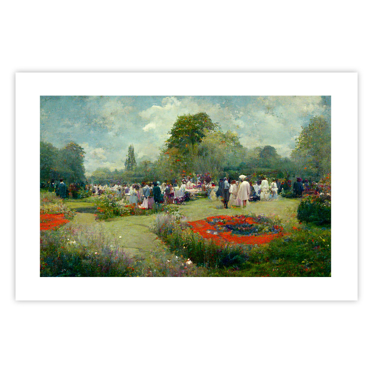 Poster Garden Party - Ai-Generated Landscape in Monet’s Style 151126 additionalImage 26