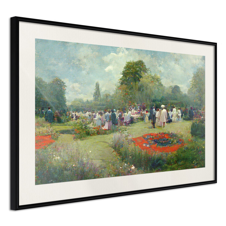 Poster Garden Party - Ai-Generated Landscape in Monet’s Style 151126 additionalImage 11