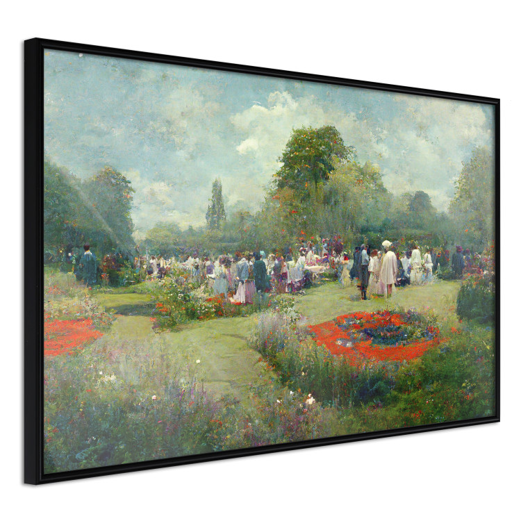 Poster Garden Party - Ai-Generated Landscape in Monet’s Style 151126 additionalImage 5