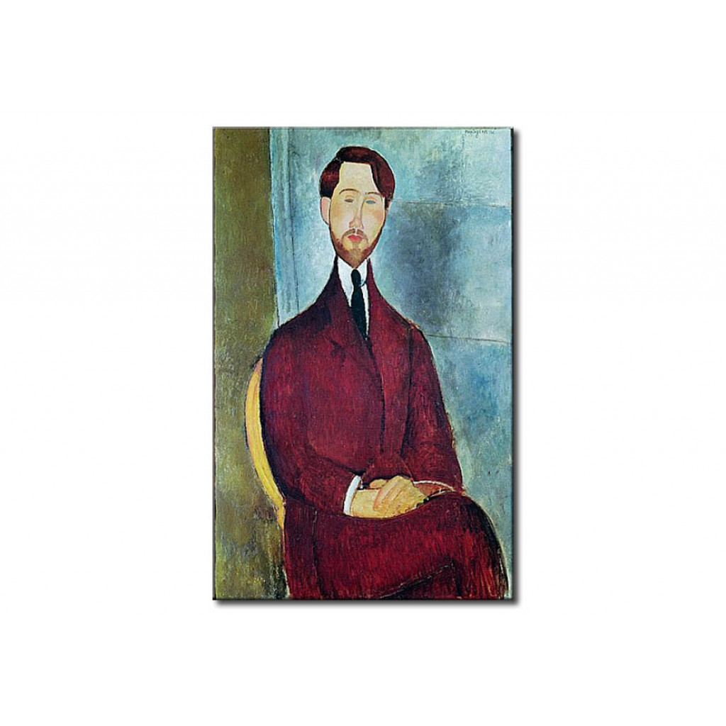 Schilderij  Amedeo Modigliani: Leopold Zborowski