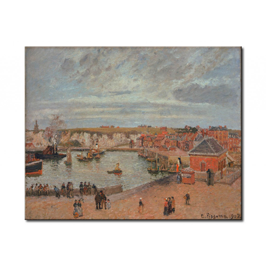 Schilderij  Camille Pissarro: The Port Of Dieppe