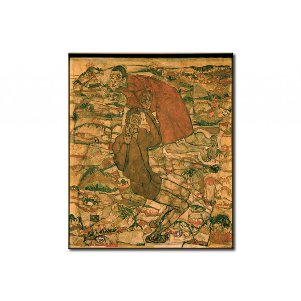 Schilderij  Egon Schiele: Entschwebung