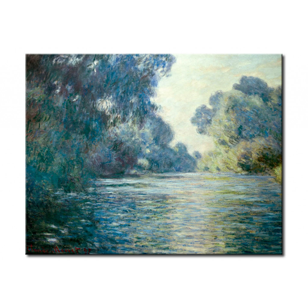 Schilderij  Claude Monet: Bras De Seine Pres De Giverny (Branch Of The Seine Near Giverny)