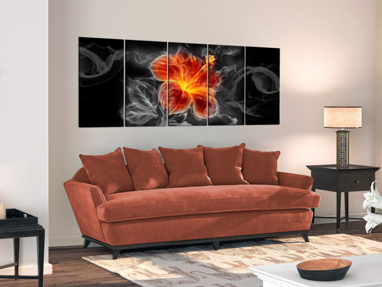 Canvas Print Fire Hibiscus 99126 additionalImage 3