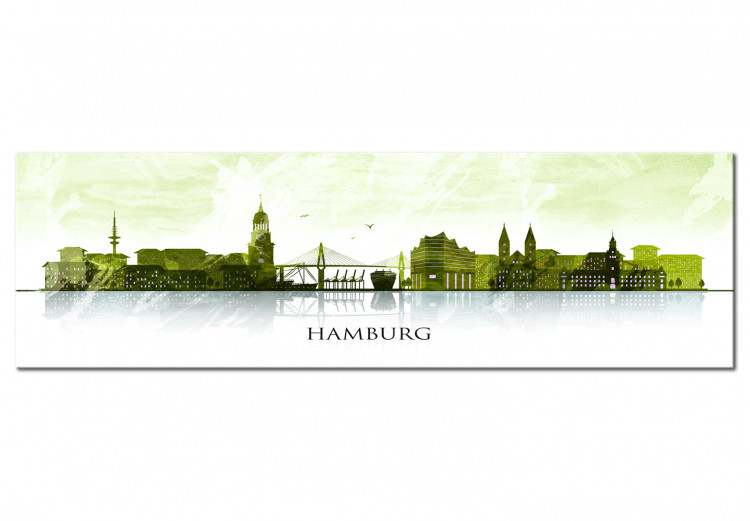 Obraz na płótnie Hamburg: miasto na wodzie