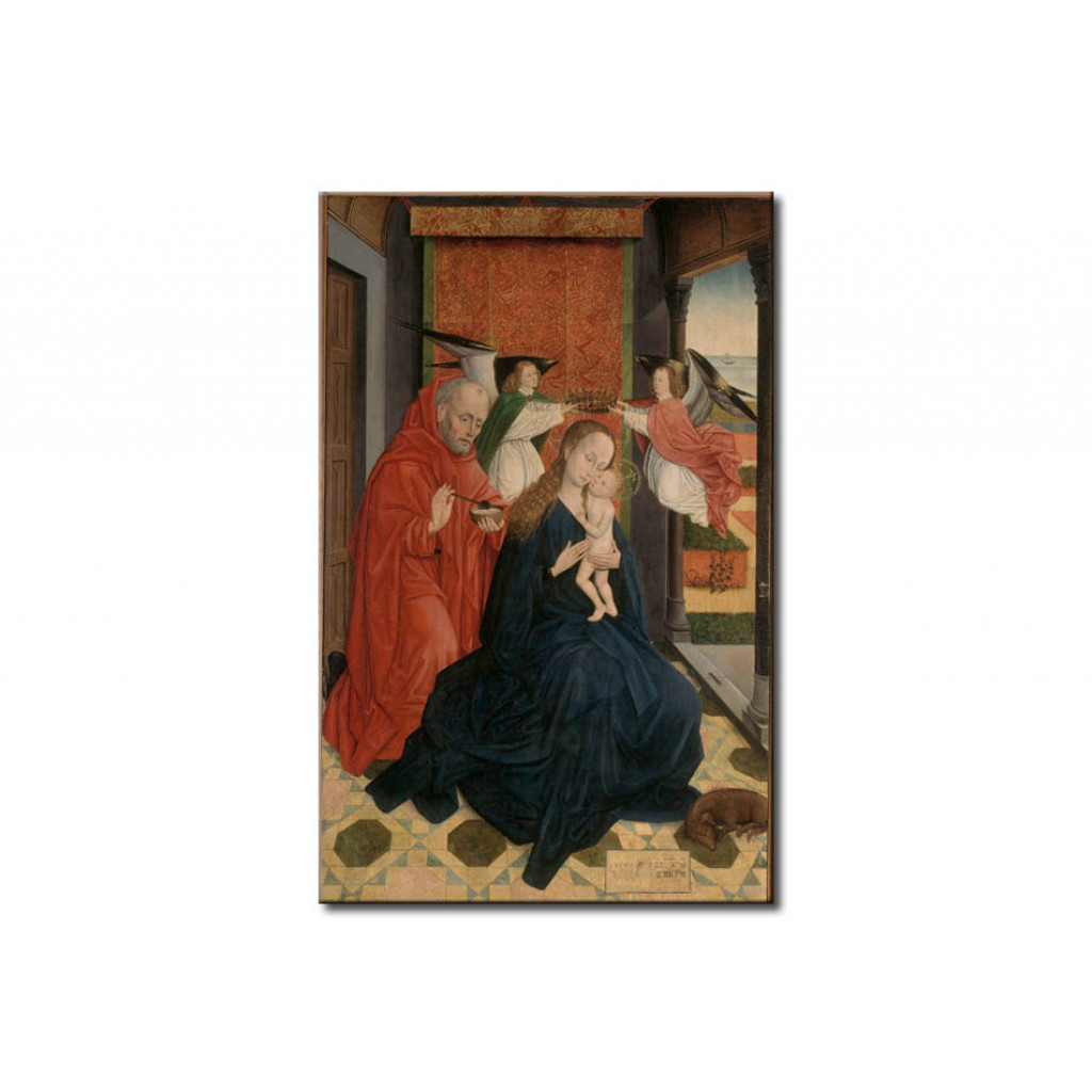 Schilderij  Rogier Van Der Weyden: The Holy Family