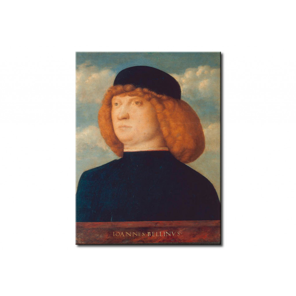 Schilderij  Giovanni Bellini: Portrait Of A Nobleman