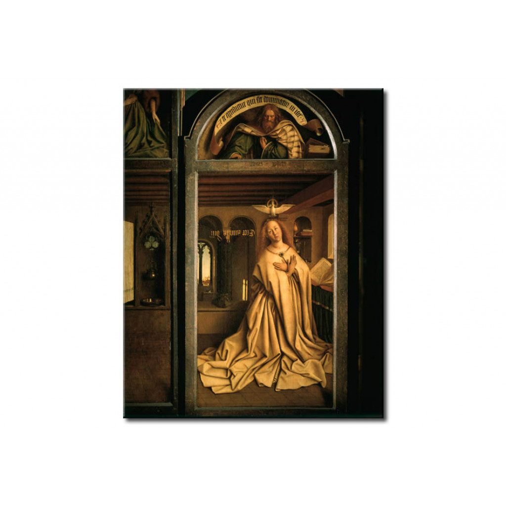Schilderij  Jan Van Eyck: Mary