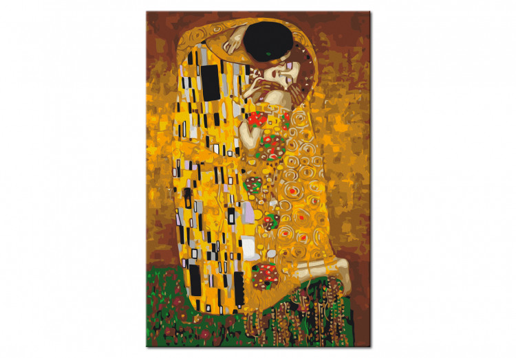 Cuadro para pintar con números Klimt: The Kiss 127236 additionalImage 6