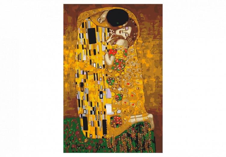 Cuadro para pintar con números Klimt: The Kiss 127236 additionalImage 7