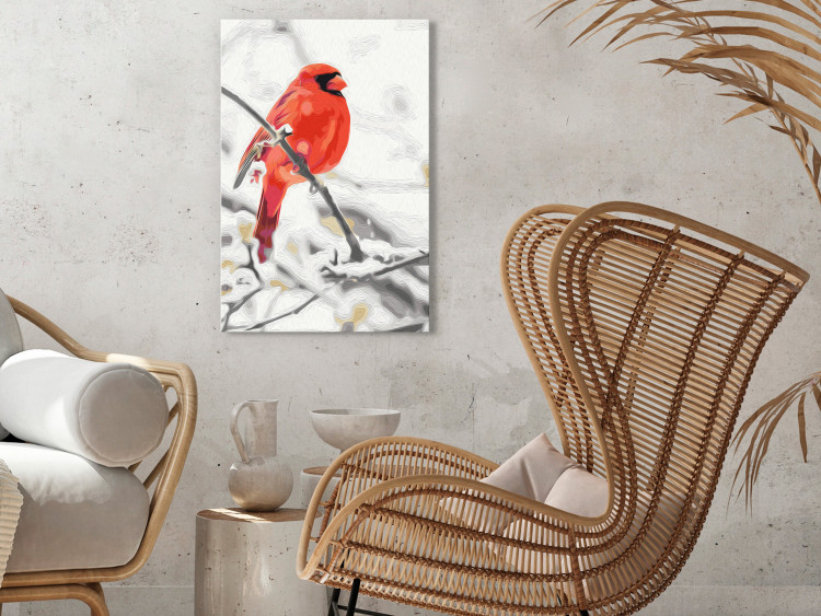 Paint by Number Kit Red Bird 131436 additionalImage 2