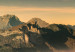 Fototapeta Góry o zachodzie słońca – pejzaż ze szczytami, dolinami i chmurami 138536 additionalThumb 3