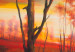 Bild auf Leinwand Sonnenaufgang über den Wald  49536 additionalThumb 3