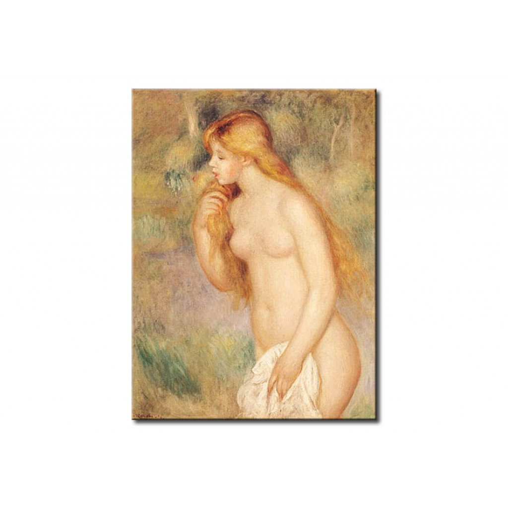 Schilderij  Pierre-Auguste Renoir: Standing Bather