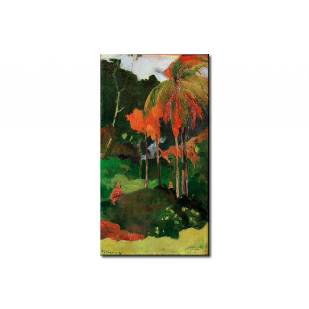 Schilderij  Paul Gauguin: Mahana Maa I