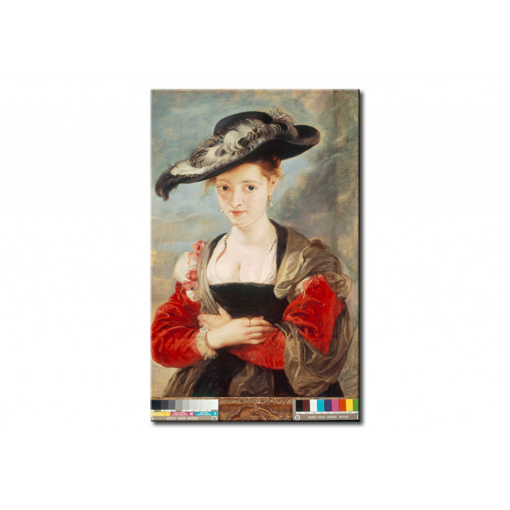 Schilderij  Peter Paul Rubens: Le Chapeau De Paille
