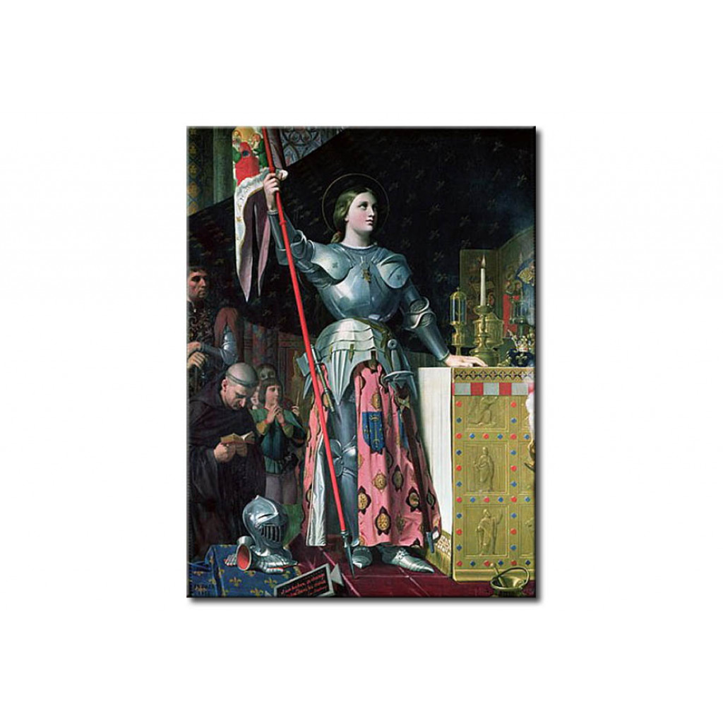 Schilderij  Jean-Auguste-Dominique Ingres: Joan Of Arc
