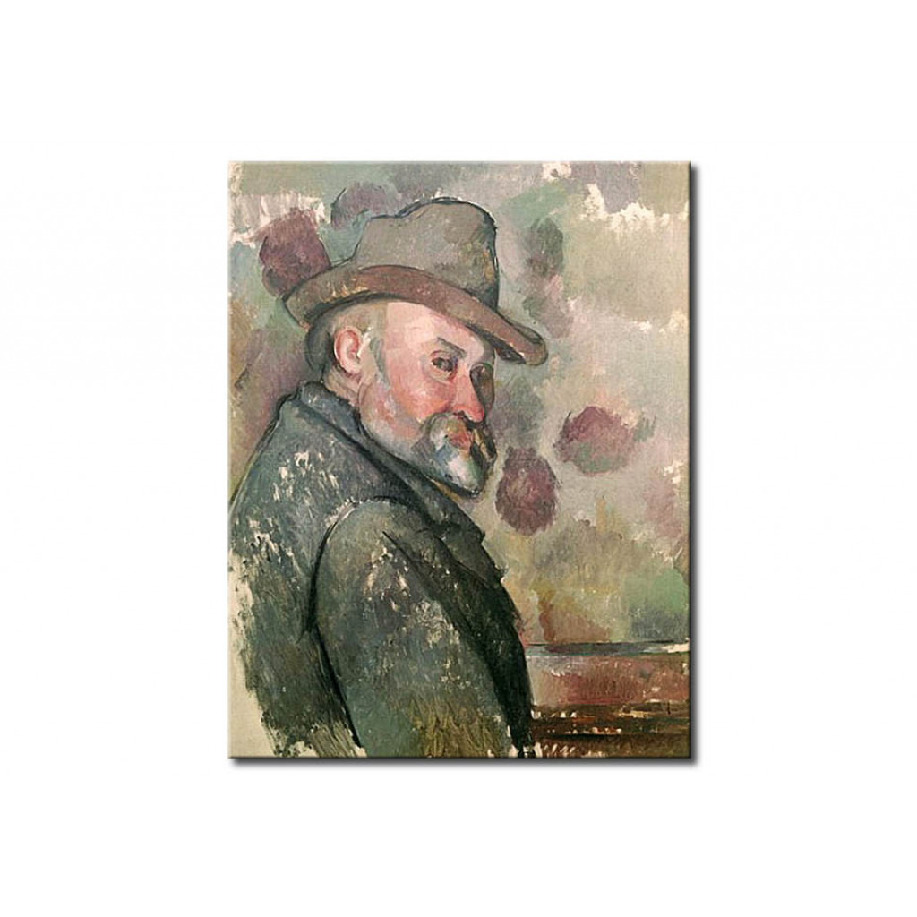 Schilderij  Paul Cézanne: Self Portrait