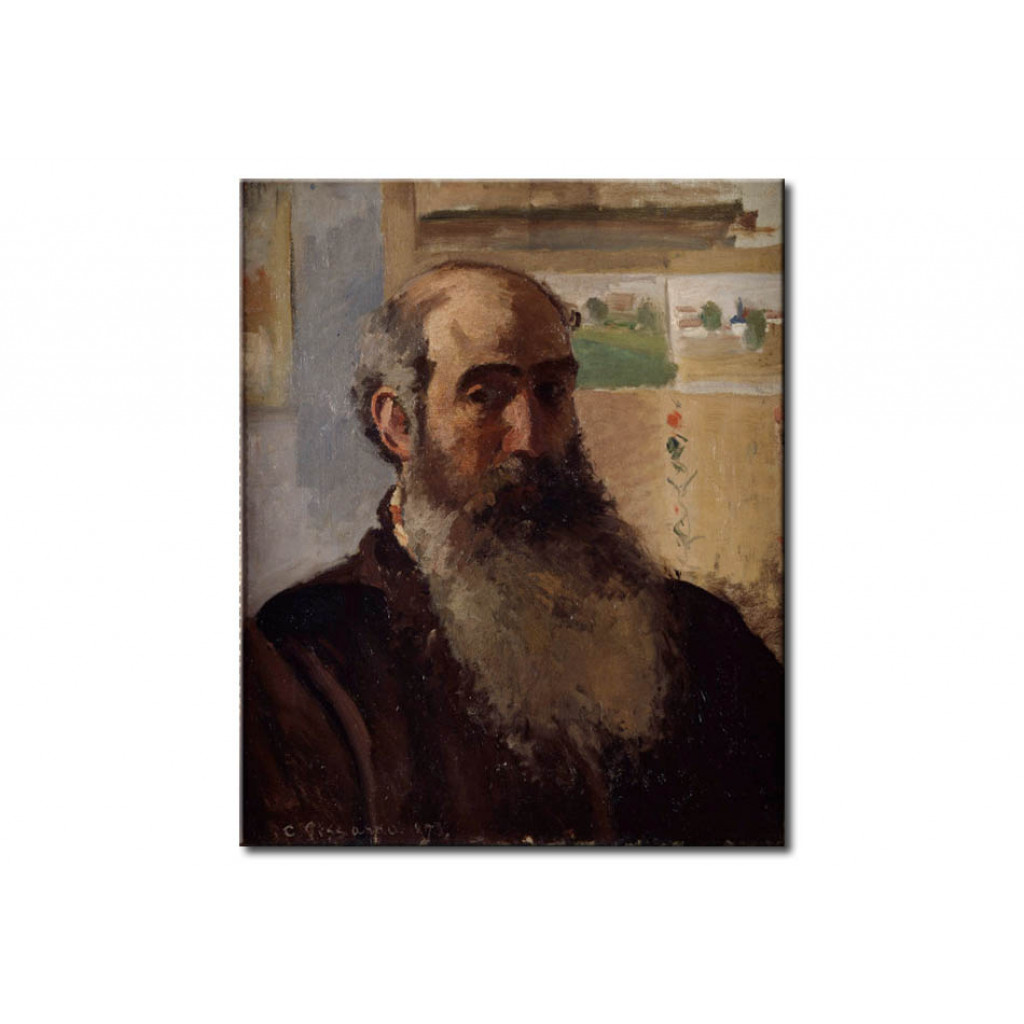 Schilderij  Camille Pissarro: Selfportrait