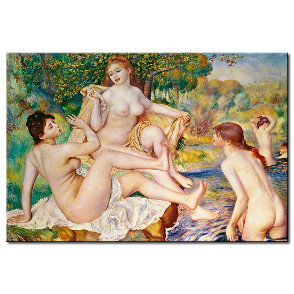 Schilderij  Pierre-Auguste Renoir: The Bathers